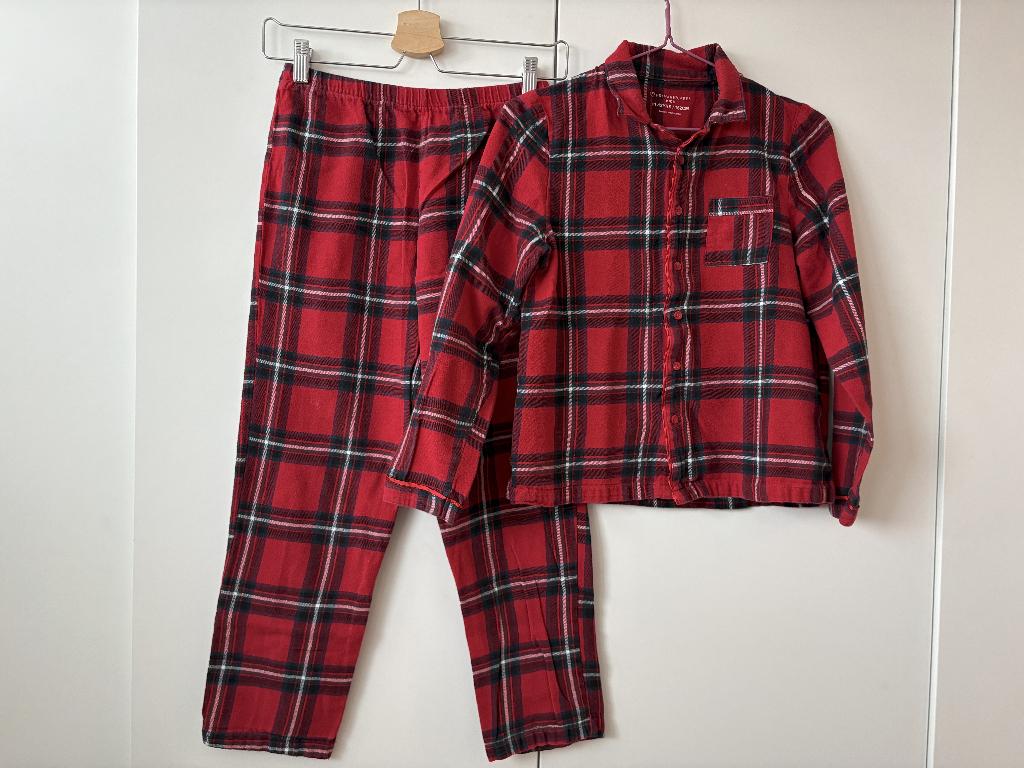 Primark pyjama geruit (mt. 140-146), Kinderen en Baby's, Kinderkleding | Maat 140, Nacht- of Onderkleding, Meisje, Ophalen of Verzenden