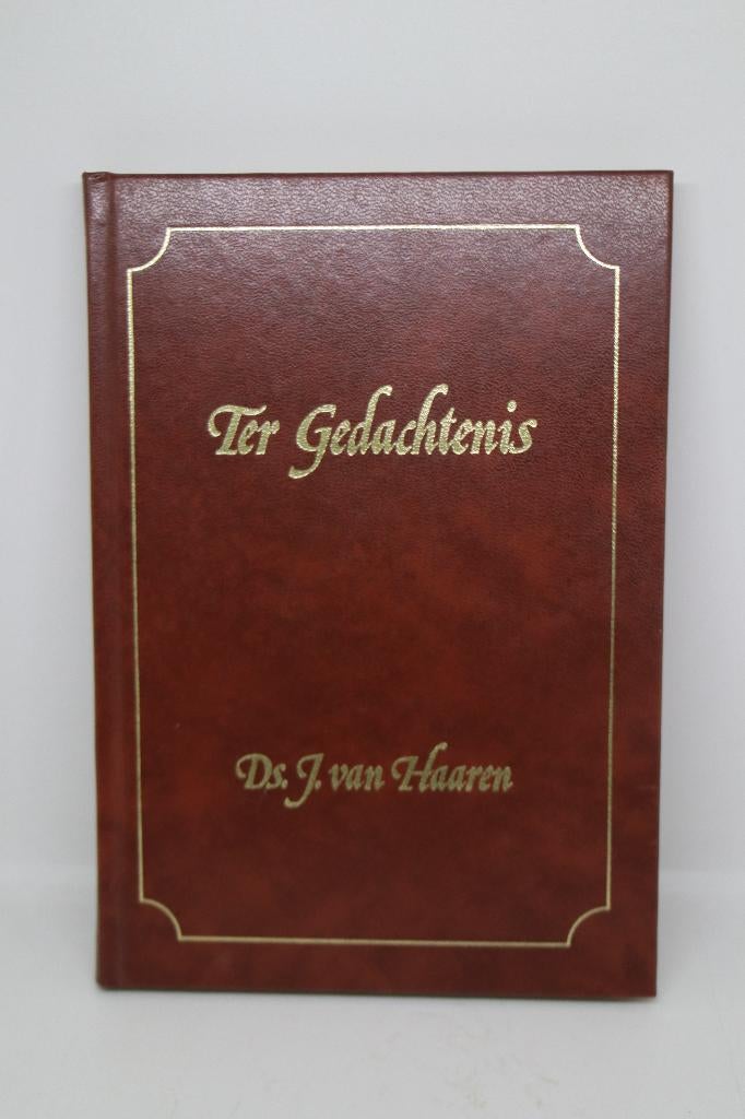 Ter Gedachtenis - J. Van Haaren, Ophalen of Verzenden, Gelezen