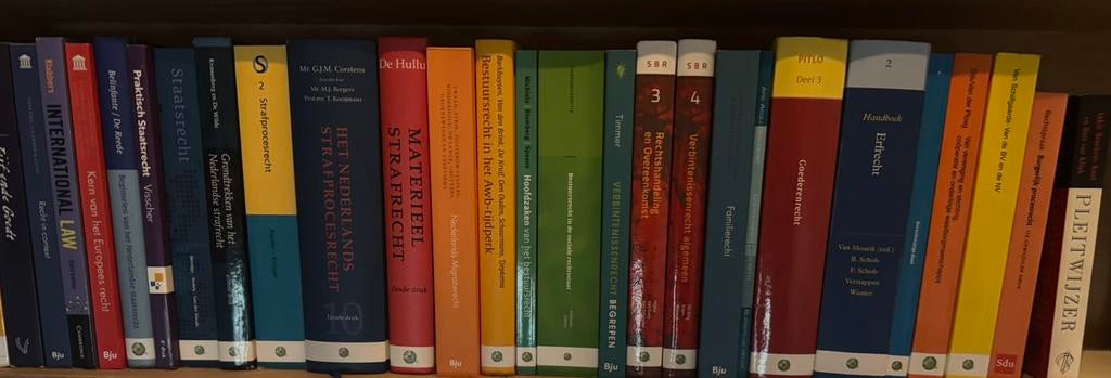 Diverse boeken rechtsgeleerdheid en HBO rechten, Boeken, Studieboeken en Cursussen, Ophalen of Verzenden, Alpha, Zo goed als nieuw