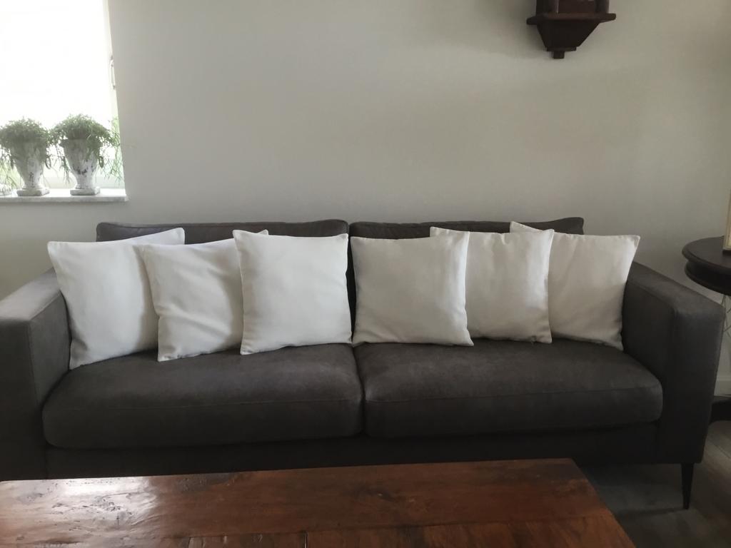 Sierkussens/kussens/creme kleur kussens, Ophalen of Verzenden, Zo goed als nieuw, Vierkant