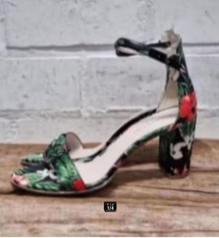 Kenneth Cole - Prachtige sandalen in print maat 37 - Nieuw, Pumps, Overige kleuren, Kenneth Cole, Nieuw