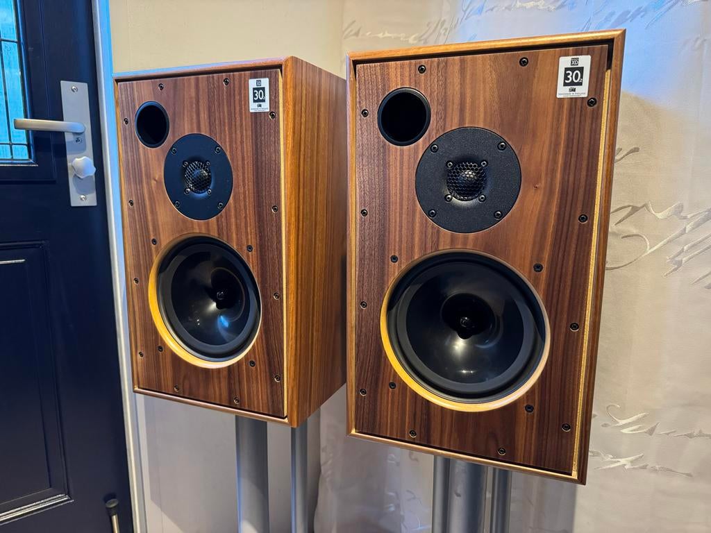 Harbeth M30.2 XD Luidsprekers - Prachtige Walnoot Uitvoering, Overige merken, Ophalen of Verzenden, Zo goed als nieuw, 60 tot 120 watt