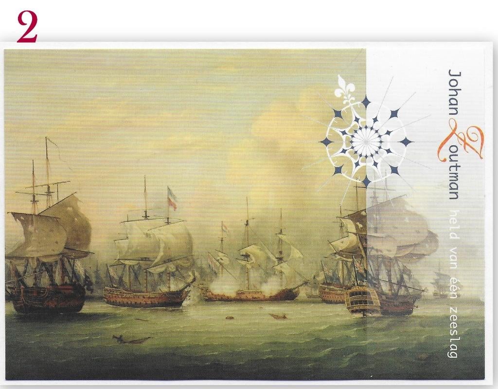 Ansichtkaart Zeeheld Johan Zoutman ( B3866), Verzenden, 1980 tot heden, Ongelopen