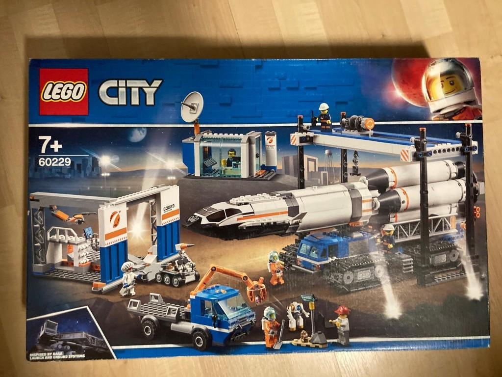 Lego 60229 City Rocket Assembly & Transport, Ophalen of Verzenden, Nieuw, Complete set, Lego