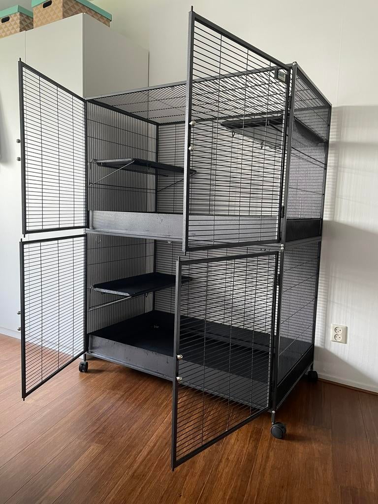 Savic Royal Suite XL Knaagdier kooi, Ophalen, Kooi, 110 cm of meer, Zo goed als nieuw