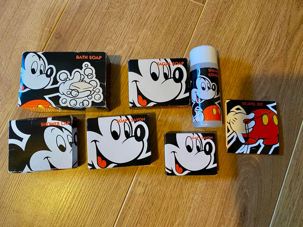 Vintage Euro Disneyland 1992 hotel zeepjes etc, Ophalen of Verzenden, Nieuw