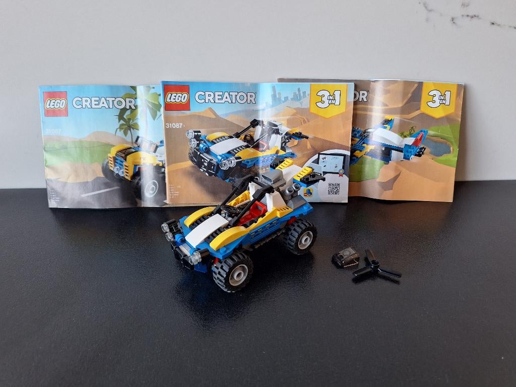 Lego 31087 Creator - Dune Buggy (3in1), Kinderen en Baby's, Speelgoed | Duplo en Lego, Zo goed als nieuw, Lego, Complete set, Ophalen of Verzenden