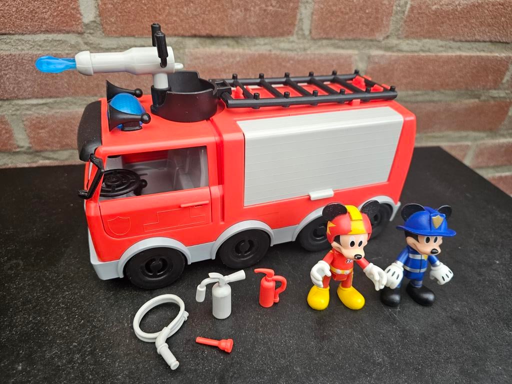 Mickey Mouse clubhouse rescue brandweerwagen, Ophalen of Verzenden, Zo goed als nieuw