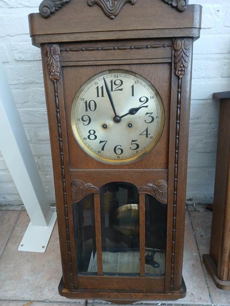 Mooie oude klok, Antiek en Kunst, Antiek | Klokken, Ophalen of Verzenden