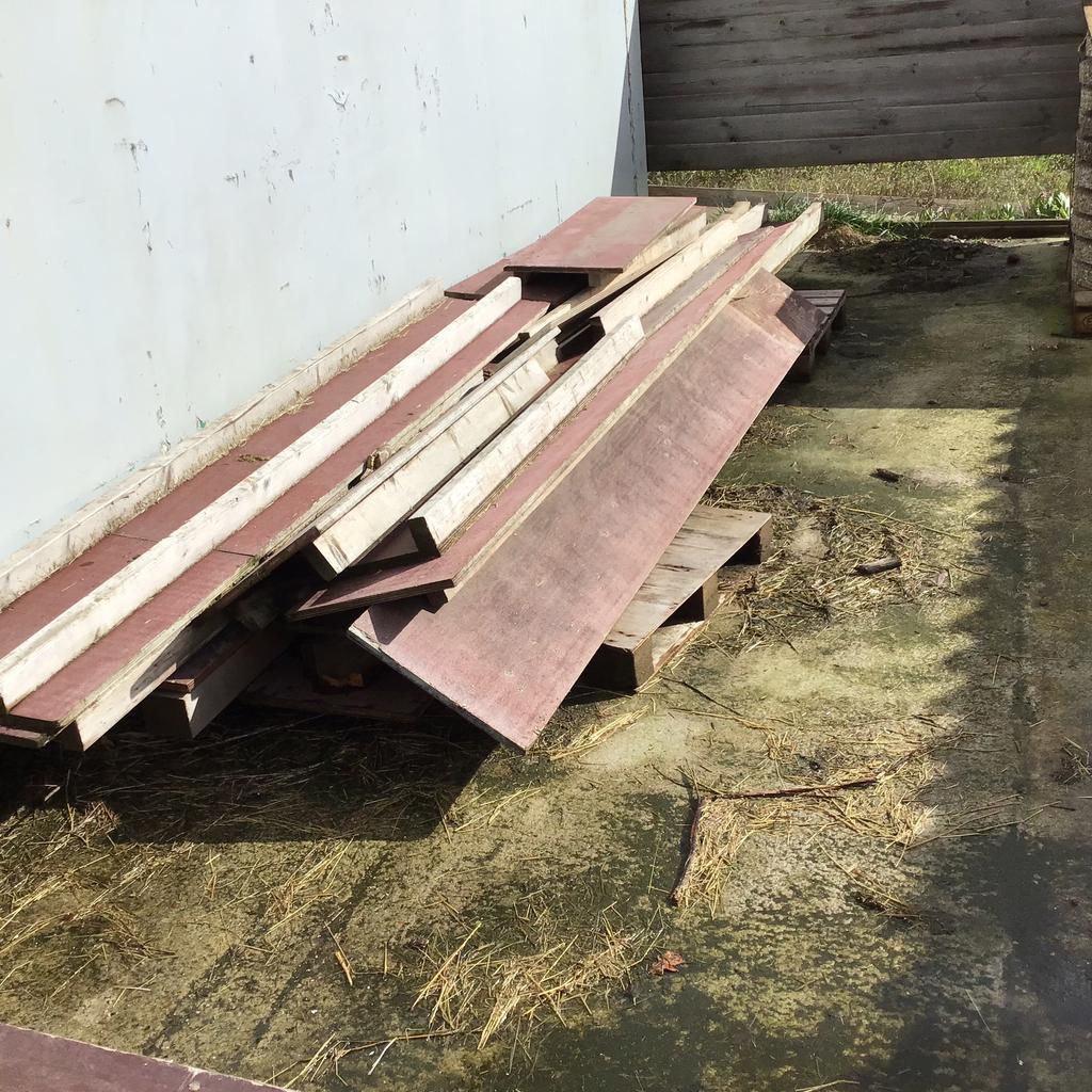 Bekisting, Ophalen, Zo goed als nieuw