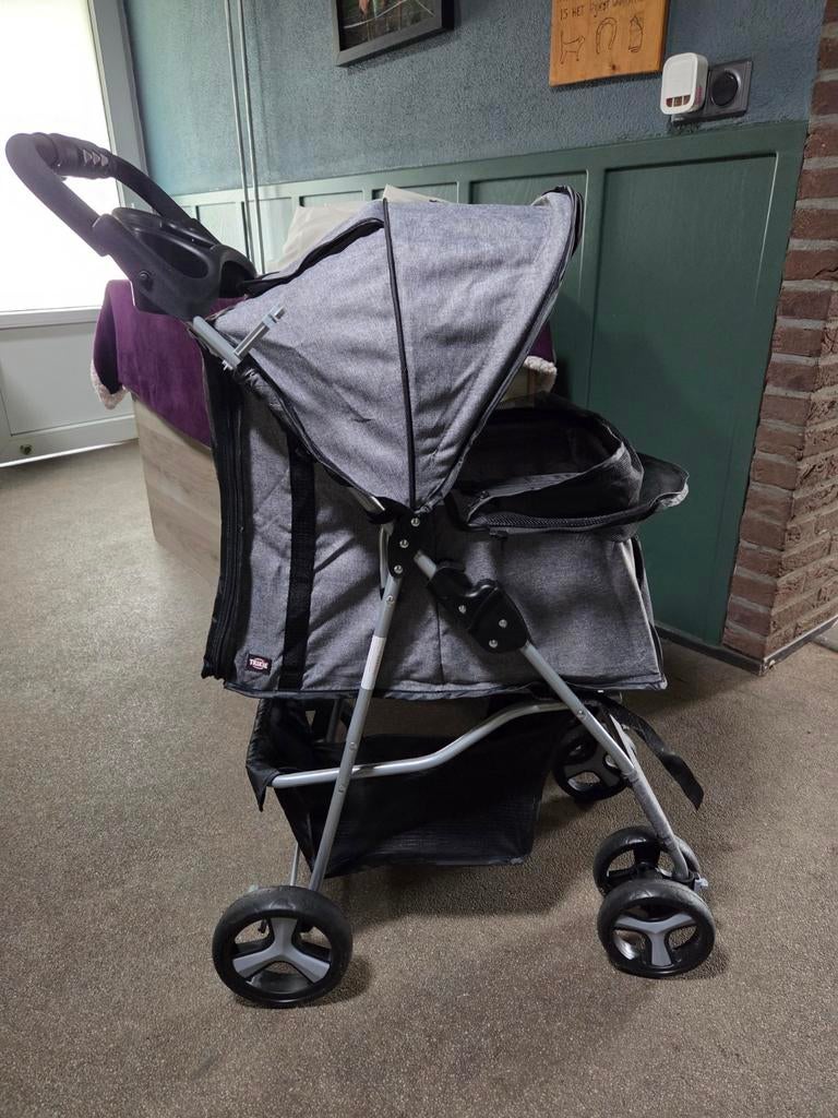Honden wandelwagen trixie grijs, Dieren en Toebehoren, Honden-accessoires, Ophalen