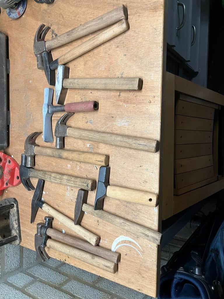 Partij verschillende hamers, Ophalen of Verzenden, Gebruikt