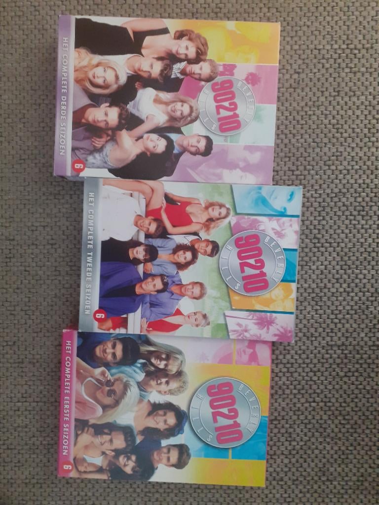 Beverly Hills 90210 seizoen 1,2,3, Alle leeftijden, Ophalen of Verzenden, Zo goed als nieuw, Boxset