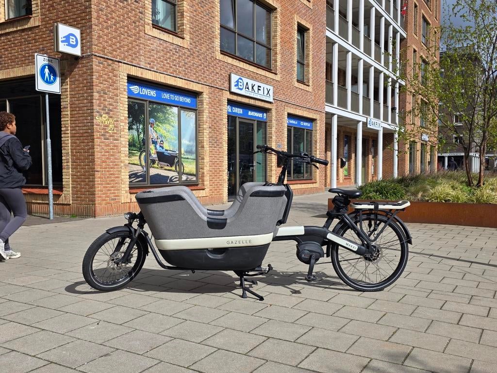 Gazelle Makki Bakfiets - Ideaal voor gezinnen!, Gebruikt, Gazelle, Elektrisch, Info@gazelle.nl