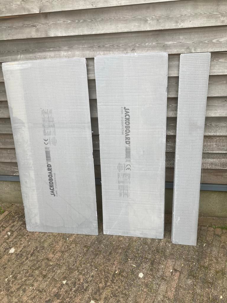 Jackoboard bouwplaten 4mm, Doe-het-zelf en Verbouw, Tegels, 40 tot 60 cm, Overige typen, Nieuw, Ophalen of Verzenden