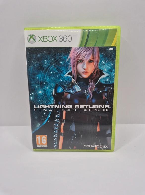 Final Fantasy XIII Lightning Returns Xbox 360, Microsoft Corporation One Microsoft Way Redmond, WA 98052-6399 United States of America (Verenigde Staten) 📞 Telefoon: +1 425-882-8080 support@microsoft.com