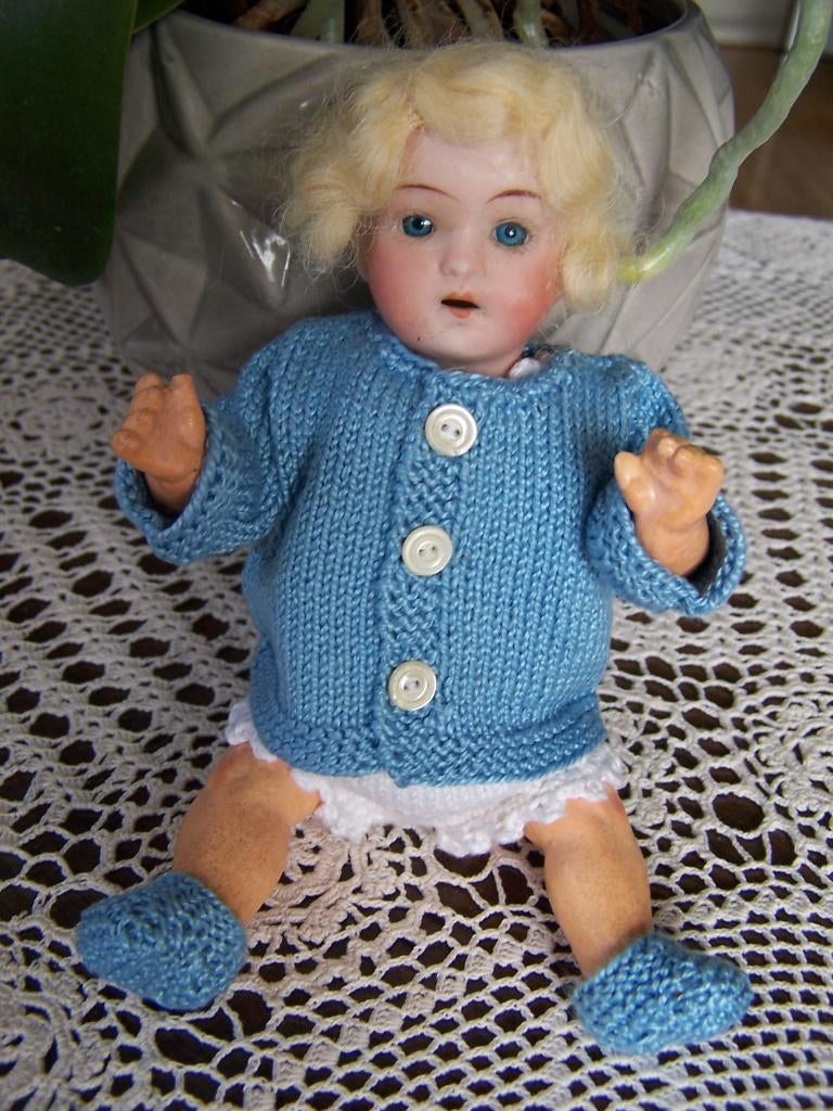 Antiek popje, Verzamelen, Ophalen of Verzenden, Gebruikt, Pop