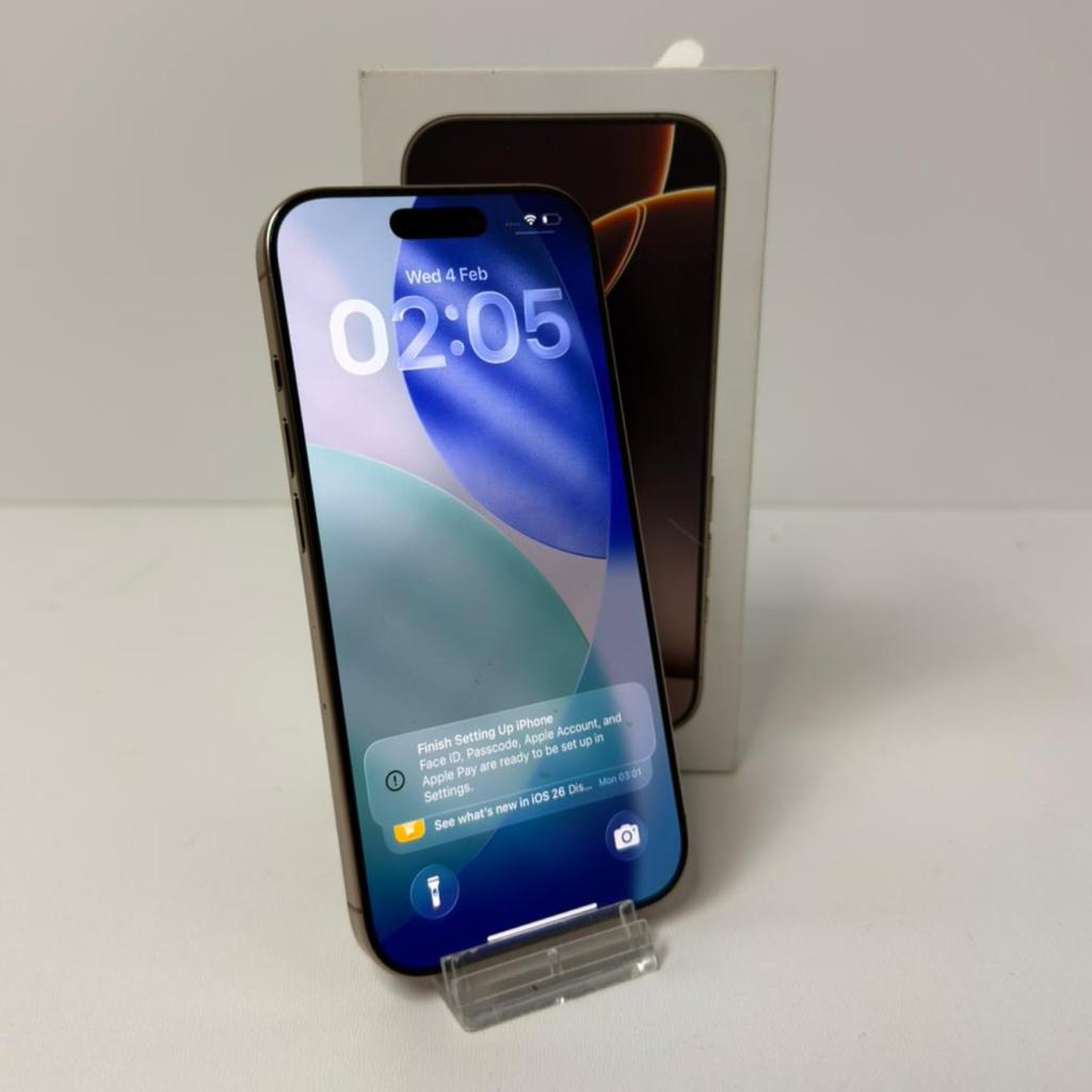 Apple iPhone 16 Pro 128GB Goud 100% | Gebruikt, Apple, Zo goed als nieuw, Support@apple.com, One Apple Park Way
Cupertino, CA 95014
United States