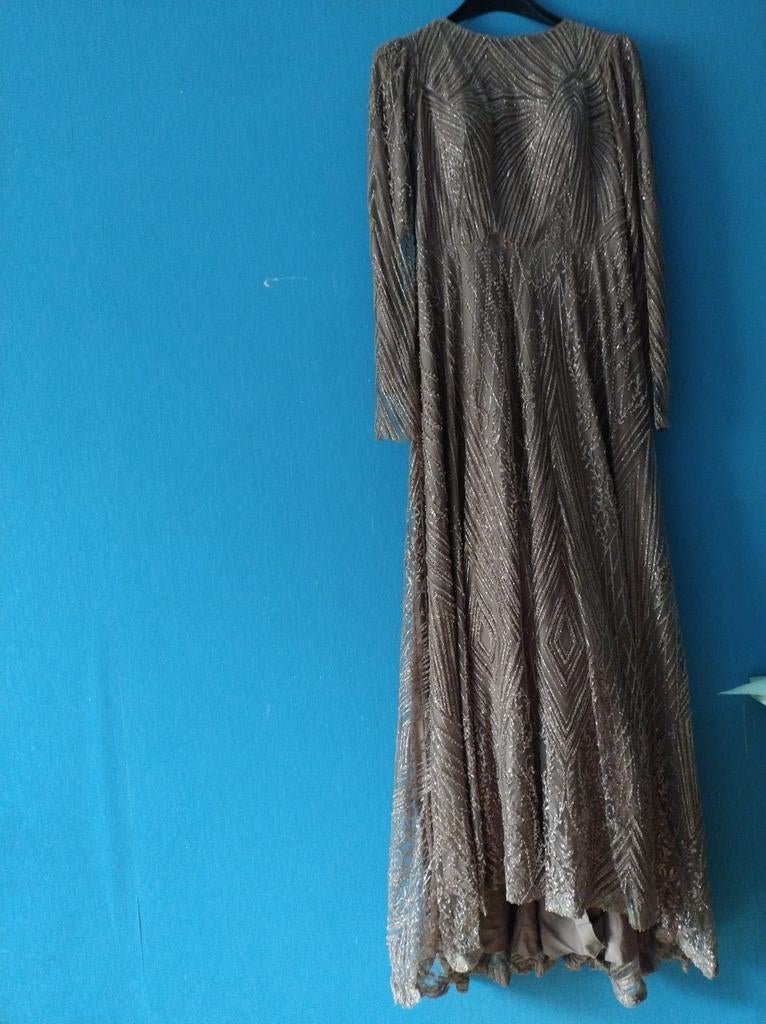 Elegante Galajurk Maat 38 -  nieuw, Maat 38/40 (M), Galajurk, Bruin, Zara