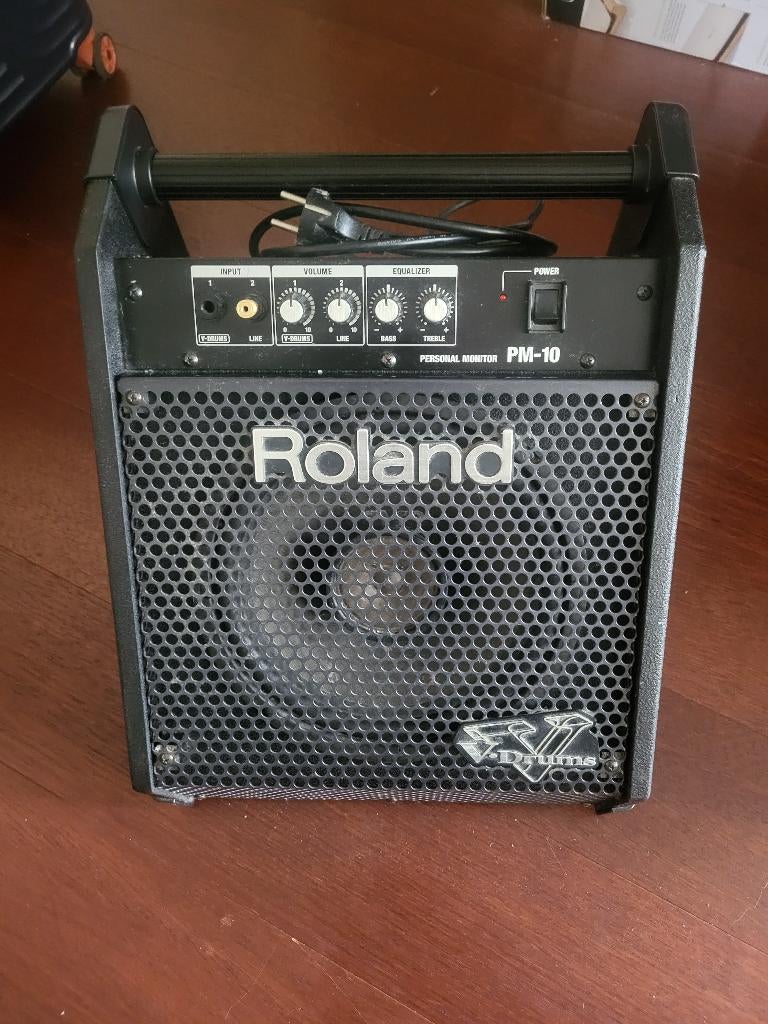 roland V drum PM-10 amp, Muziek en Instrumenten, Drumstellen en Slagwerk, Ophalen, Gebruikt, Roland