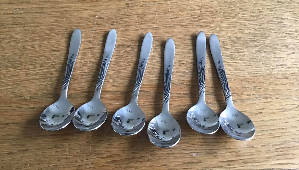 Advocaat lepeltjes, Ophalen, Rvs of Chroom