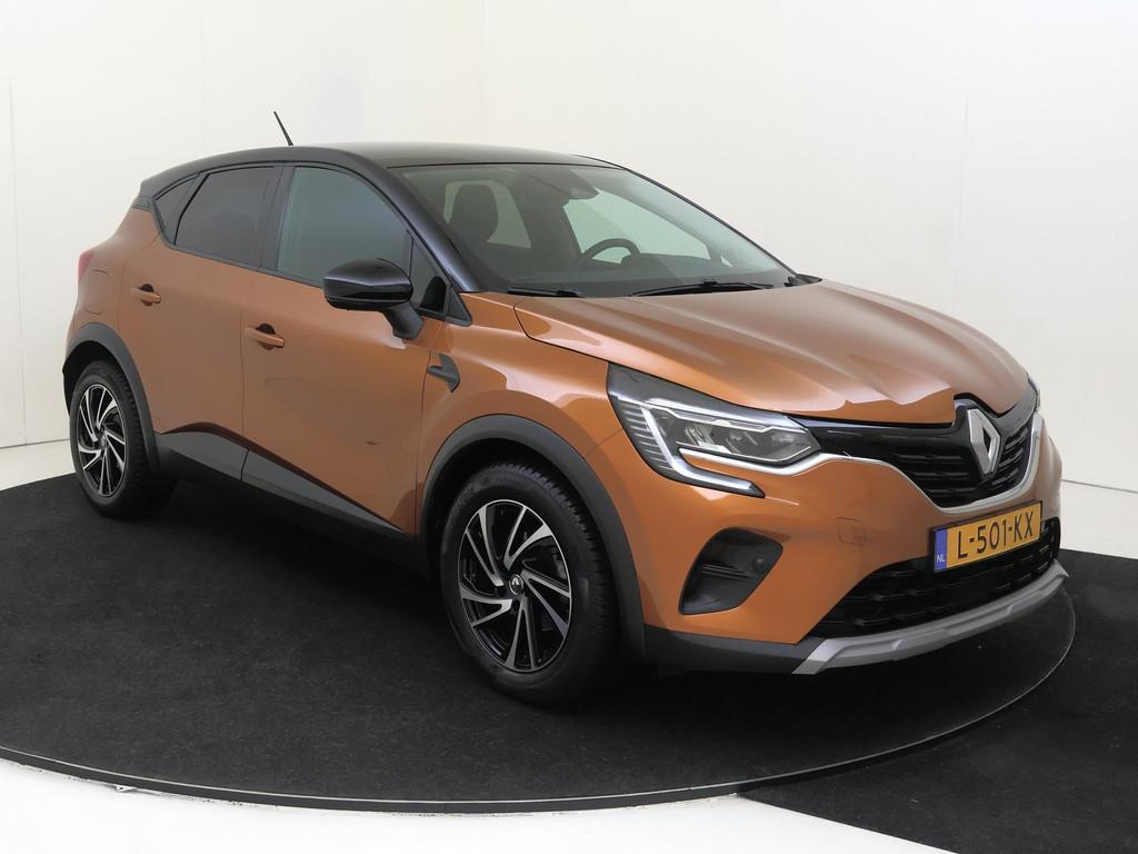Renault Captur 1.0 TCe 100 PK Bi-Fuel Business Zen Navigatie, Auto's, Voorwielaandrijving, Gebruikt, Euro 6, Overige kleuren