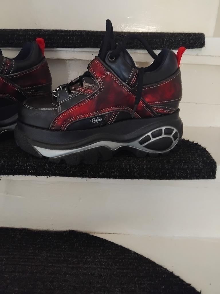 buffalo schoenen, Zwart, Overige typen, Ophalen of Verzenden, Zo goed als nieuw