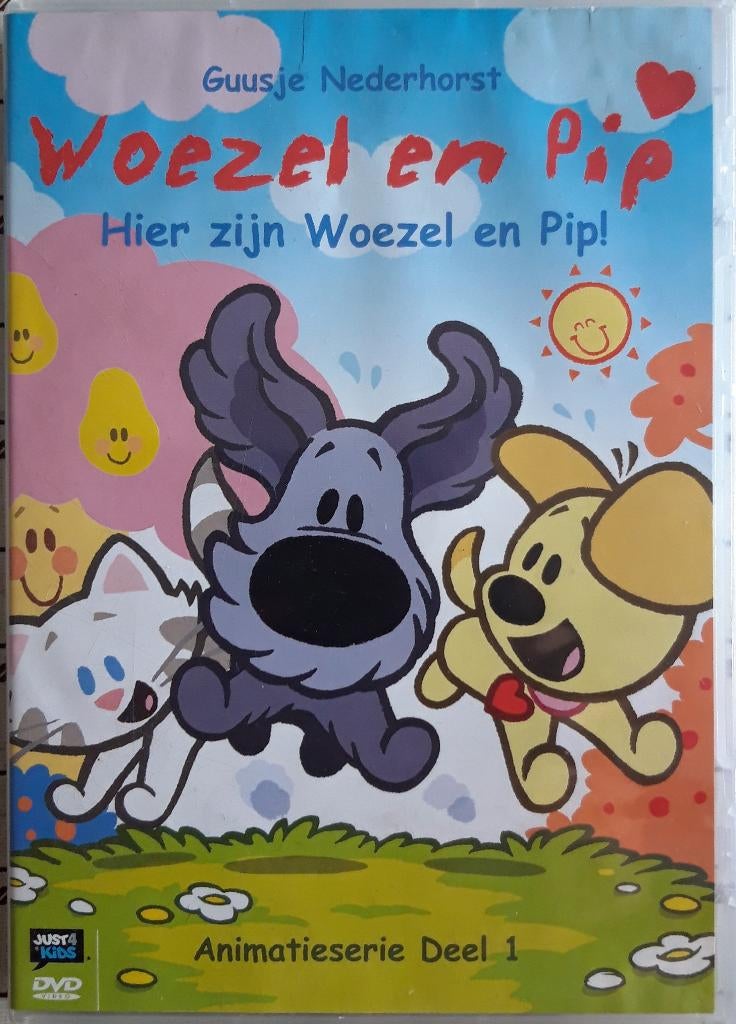 Woezel en Pip deel 1 hier zijn Woezel en Pip, Alle leeftijden, Verzenden, Gebruikt