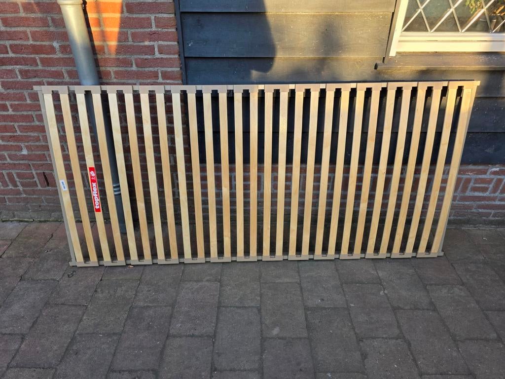 Topflex lattenbodem 90x200 cm, Huis en Inrichting, Slaapkamer | Matrassen en Bedbodems, Gebruikt, Bedbodem, 90 cm, 200 cm, Eenpersoons