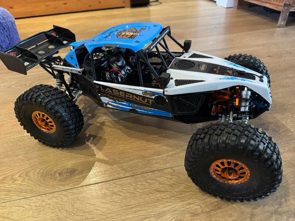 Losi Lasernut U4 - Volledig Geüpgraded met GPM onderdelen, Elektro, Gebruikt, Auto offroad, Ophalen of Verzenden