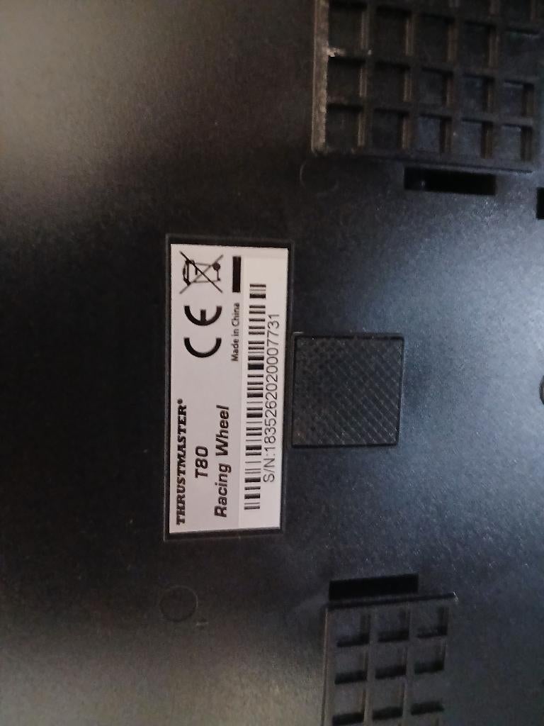 Game race set Trustmaster T80 RW Ferrari 488 GTB, Ophalen, Zo goed als nieuw