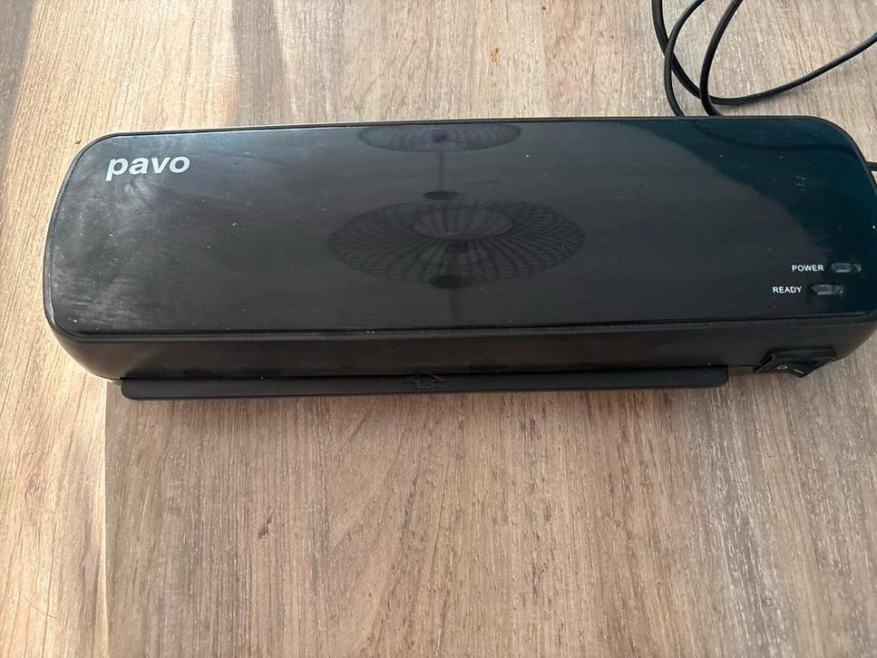 Pavo Laminaatprinter - Zeer weinig gebruikt, Ophalen of Verzenden, Zo goed als nieuw, Overige technieken, Printer