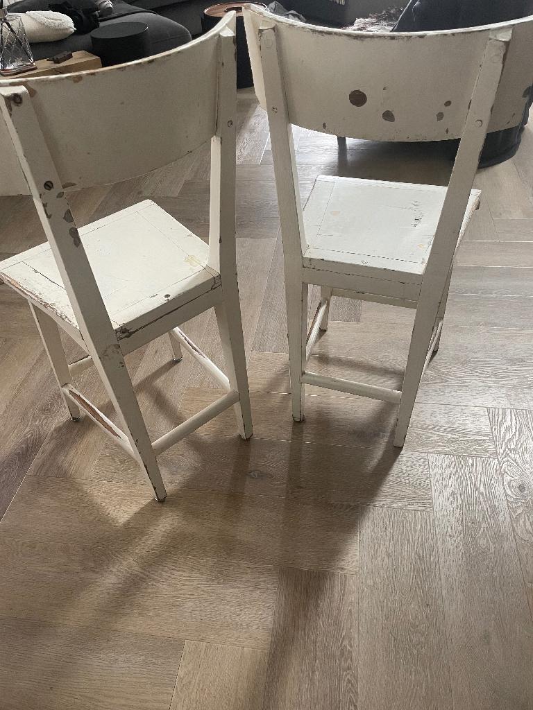 Gratis Brocante Stoeltjes., Antiek en Kunst, Curiosa en Brocante, Ophalen