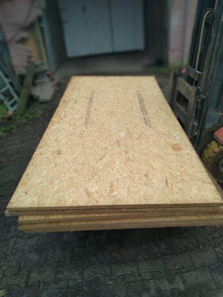 9 mm osb 3 platen watervast verlijmd, Doe-het-zelf en Verbouw, Platen en Panelen, Ophalen, Nieuw, Hout