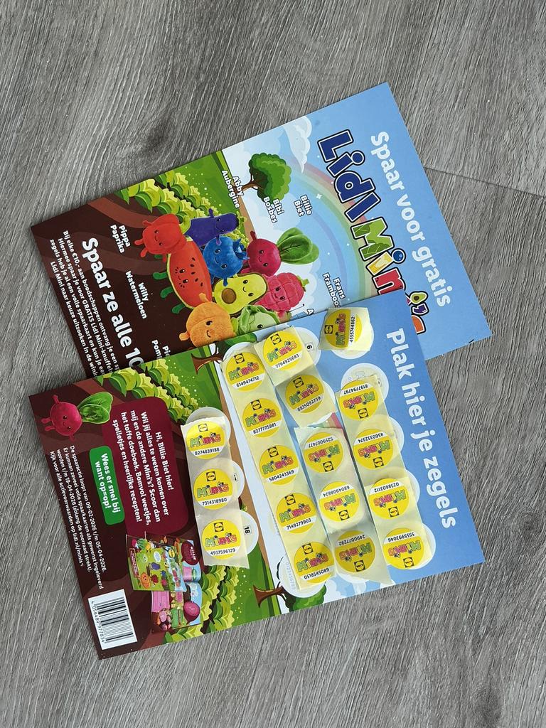 Lidl zegeltjes 1 kaart vol, Ophalen of Verzenden, Winkel, Super of Benzinepomp, Volle spaarkaart