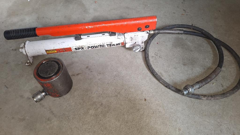 SPX Powerteam hydraulische potkrik pers, Ophalen, Gebruikt, ,, ,