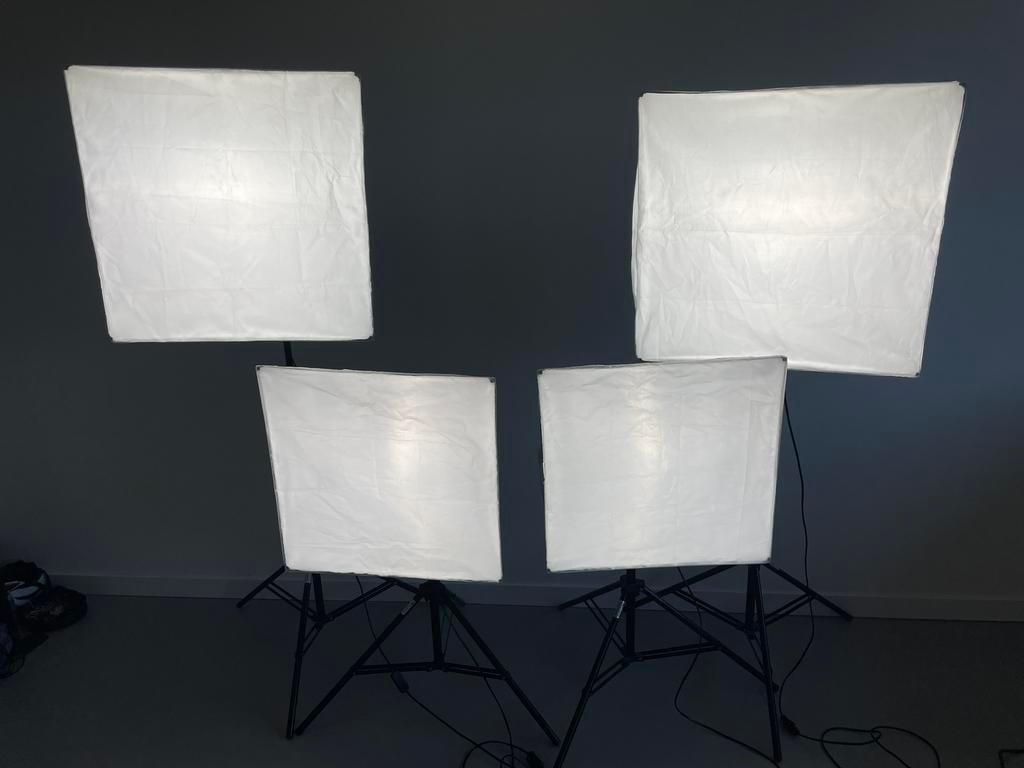 Professionele studiolampen, Audio, Tv en Foto, Fotografie | Fotostudio en Toebehoren, Ophalen, Zo goed als nieuw