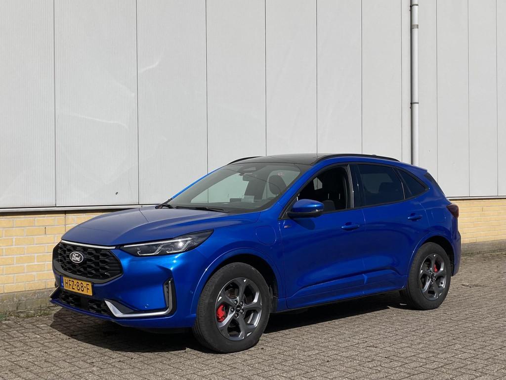 Ford Kuga 2.5 PHEV ST-Line X 243 pk Nieuw Model Panoramadak, Gebruikt, Euro 6, Blauw, Bedrijf