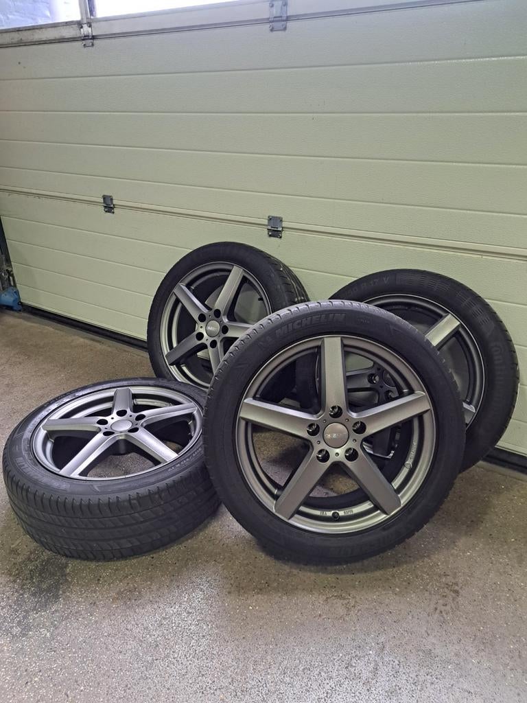 Dezent TY Graphite 17 inch zomerbanden nieuwe velgen, Ophalen, Banden en Velgen, Nieuw, 17 inch