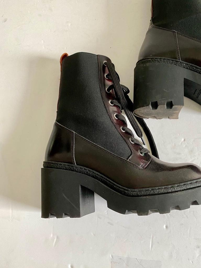 i584 Scotch&Soda: mt 40 boots plateau lage laarsjes schoenen, Scotch and Soda, Zwart, Ophalen of Verzenden, Zo goed als nieuw