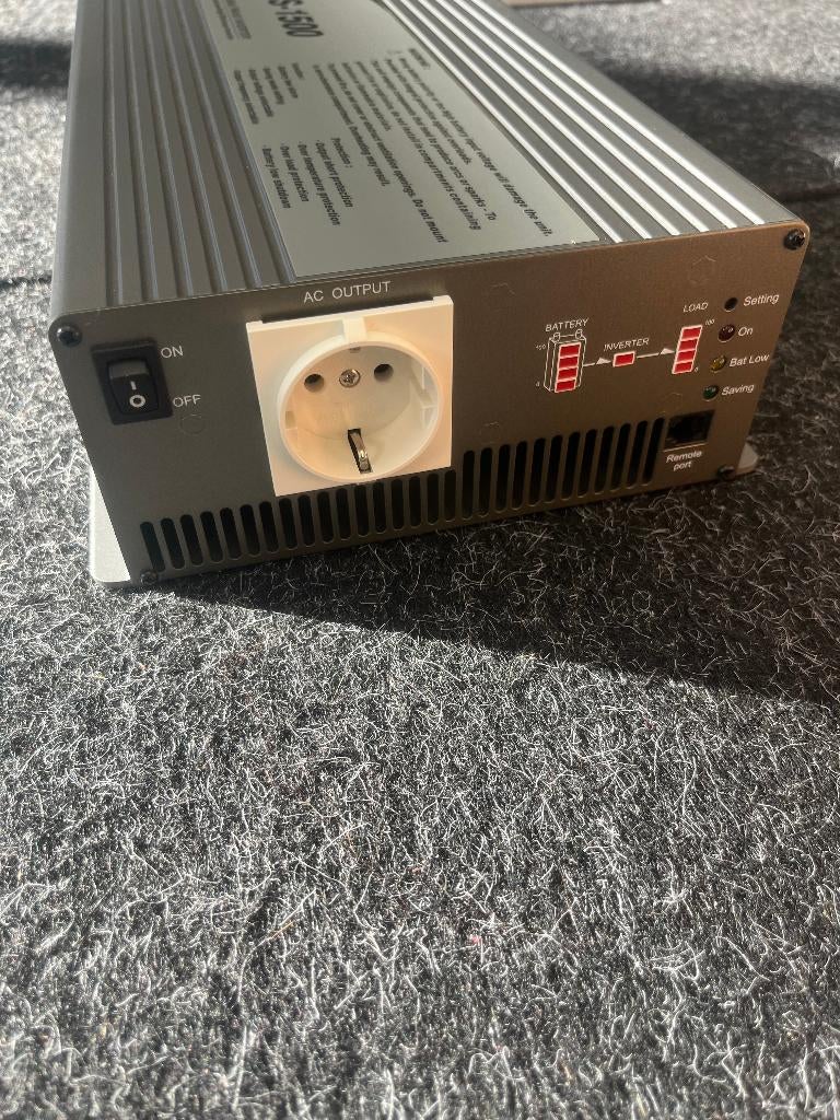 Meanwell TS1500 true sine 2wave inverter, Ophalen of Verzenden, Nieuw