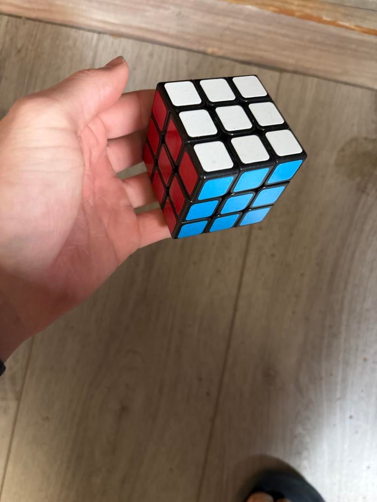 Rubik's Kubus 3x3, Ophalen of Verzenden, Gebruikt