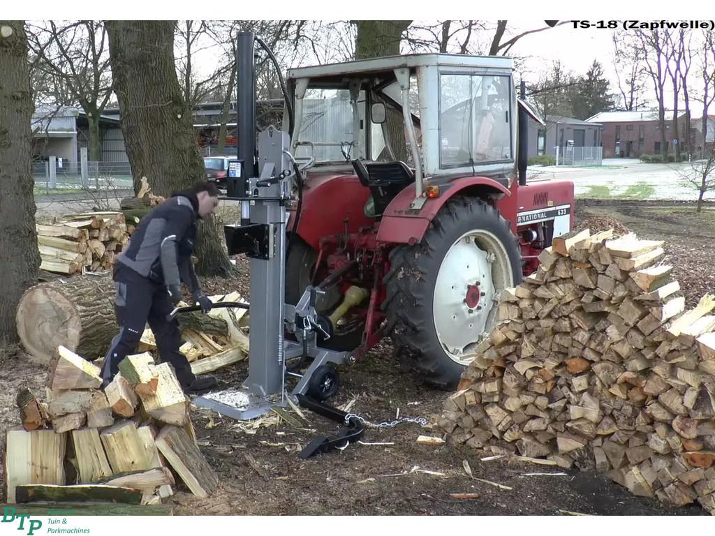 BTP Houtklover TS-22 22T aftakasaandrijving Kloofmachine voo