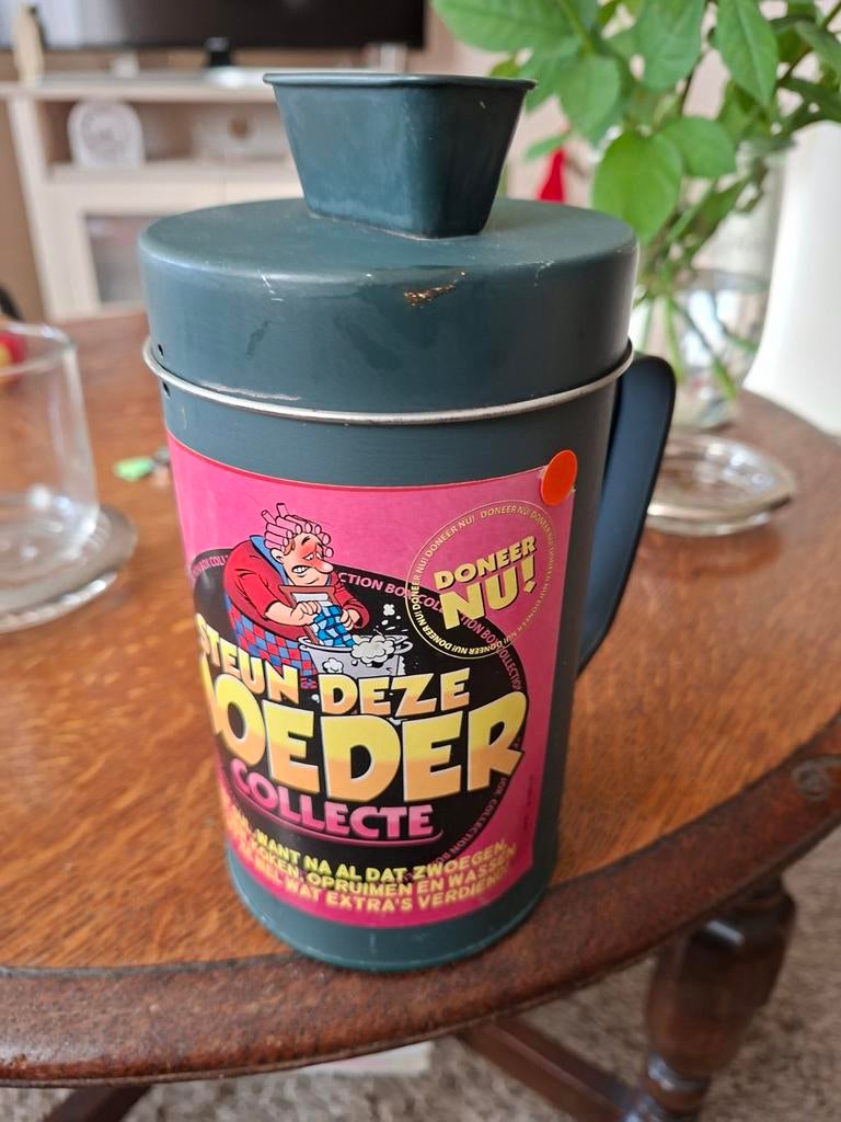 Moederdag kado...collecte bus, Ophalen, Gebruikt