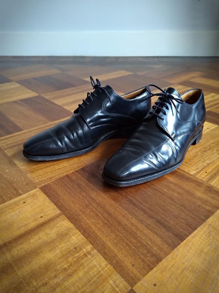 Cheaney Herenschoenen Mt 42,5, Zwart, Gedragen, Veterschoenen, Cheaney