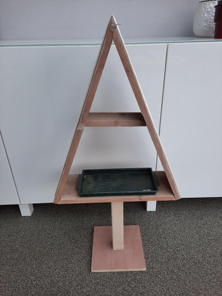 Kerst hout of ijzer frame ( totale hoogte 80 cm ), Diversen, Kerst, Ophalen of Verzenden