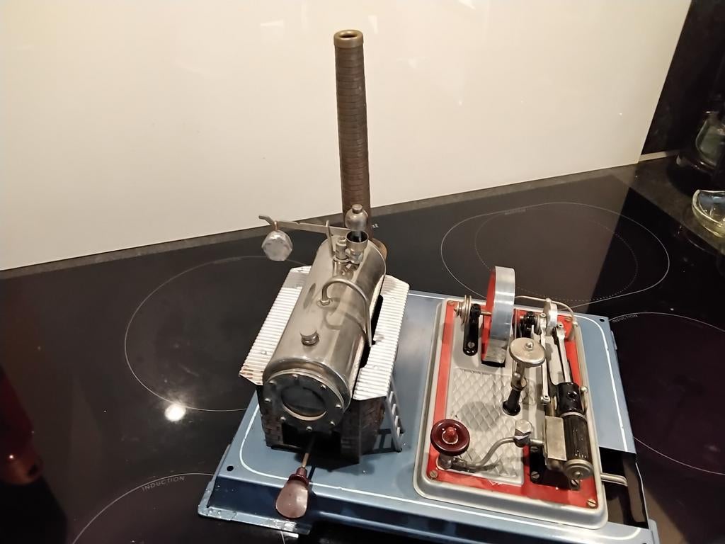 Stoommachine  Wilesco D16, Ophalen of Verzenden, Zo goed als nieuw, Groter dan 1:32