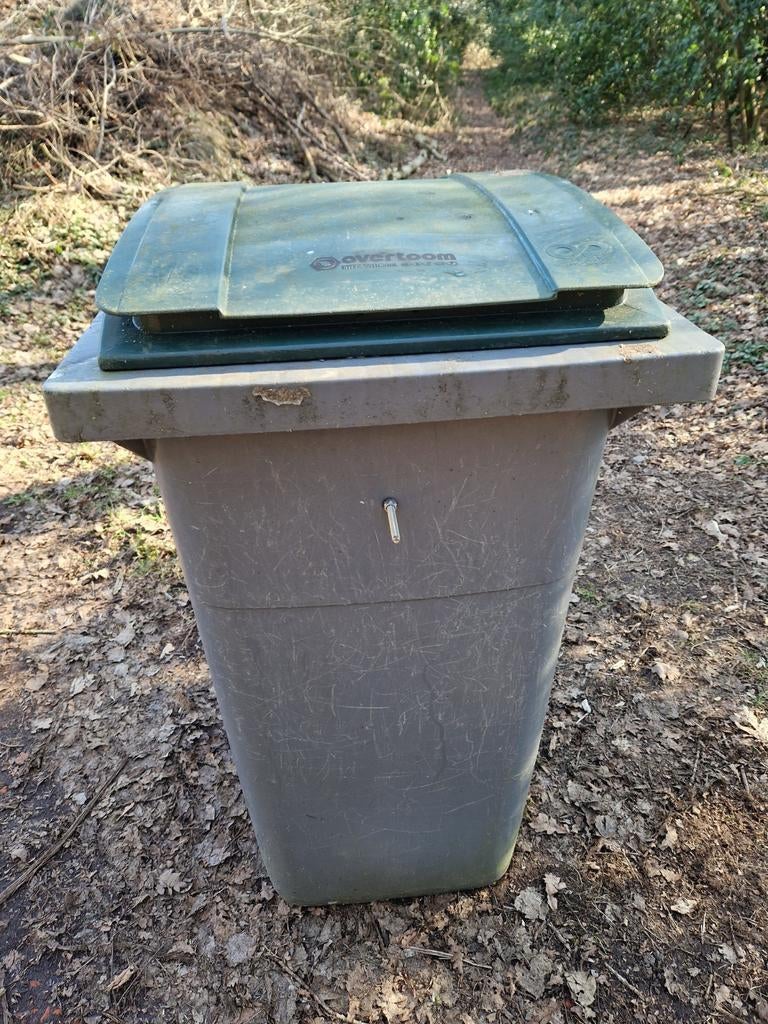 KLIKO CONTAINER AFVAL/VUIL/KRANTEN ENZ 240 LITER €25, 40 liter of meer, Ophalen of Verzenden, Kunststof, 75 cm of meer