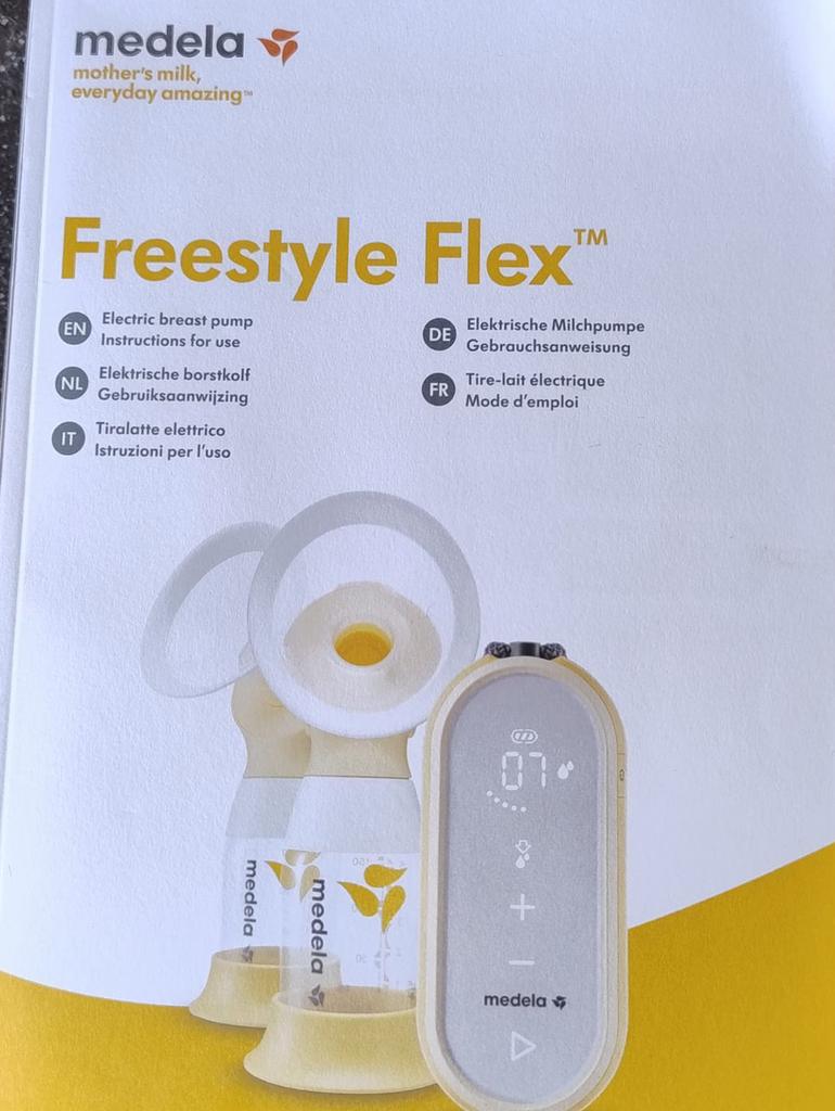 Dubbele borstkolf Medela Freestyle Flex, Kinderen en Baby's, Babyvoeding en Toebehoren, Ophalen of Verzenden, Zo goed als nieuw