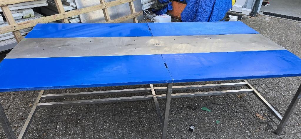 Snijtafel rvs, Ophalen